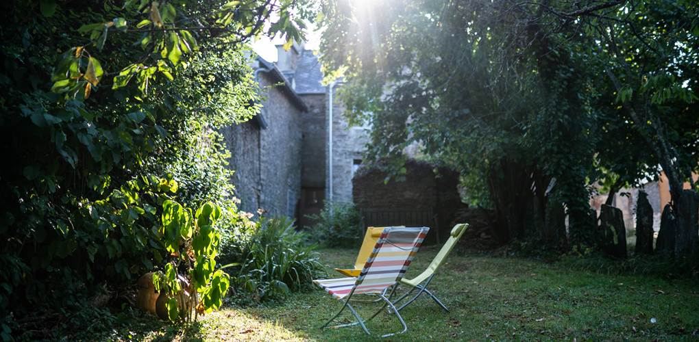 jardin gîte La Correspondance - Saint Congard