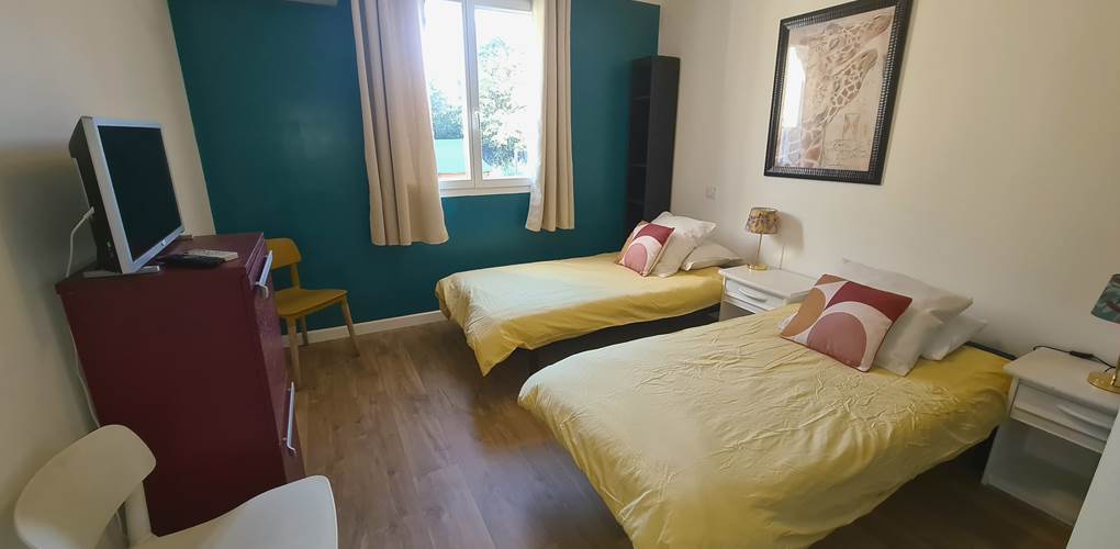 La 2è chambre tavignanu avec un bon lit en 160cm de large