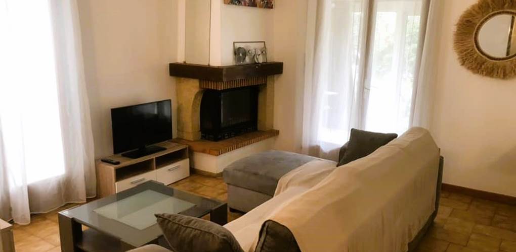 Gîte CARAÏBES espace salon