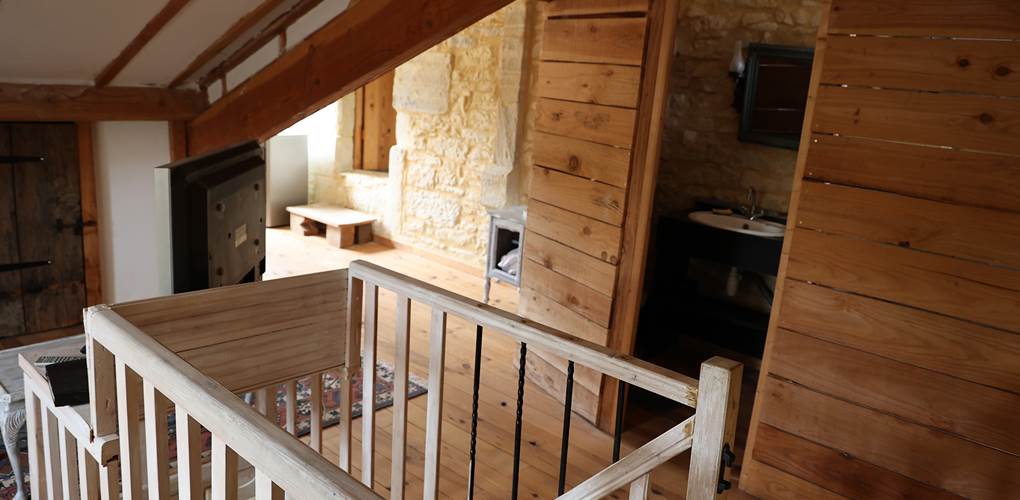 Chateau de Saint Chamarand, la TOUR medievale, mezzanine