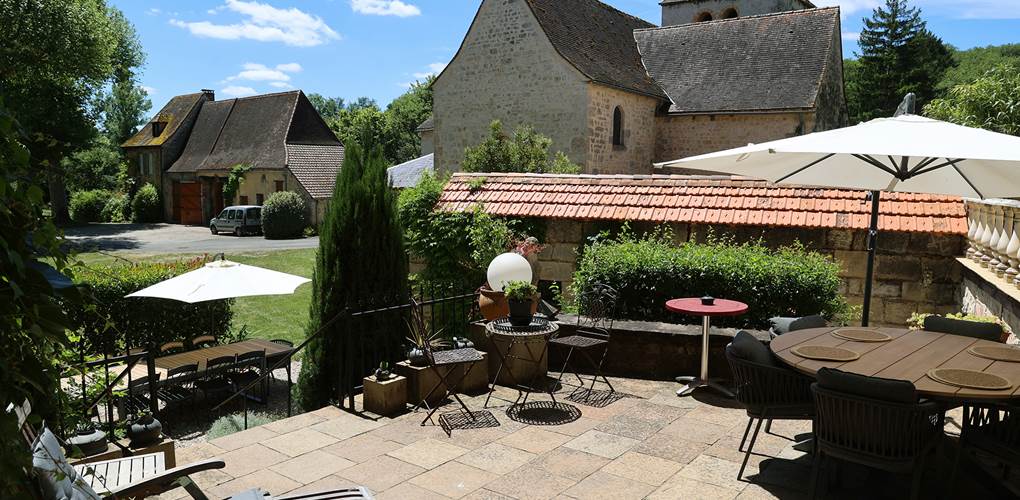 Chateau de Saint Chamarand - Exterieur, terasse et jardin