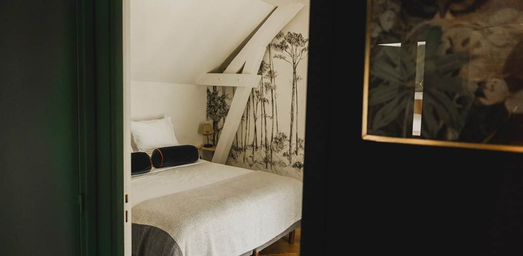 Venez découvri une des chambres ou il est possible de séparer les lits sur demande