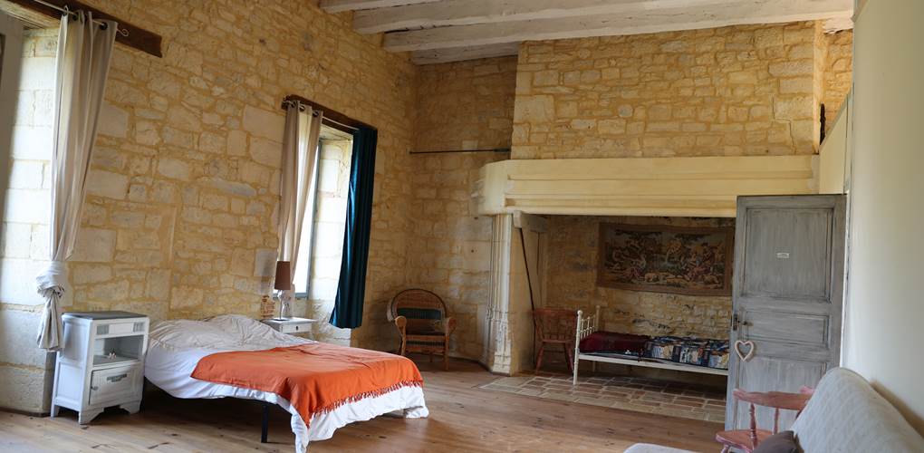 Château de Saint Chamarand, chambre des Dauphins