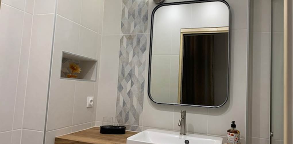 La salle de bain privative