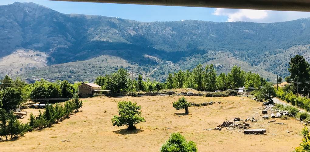 vue depuis le balcon de la chambre