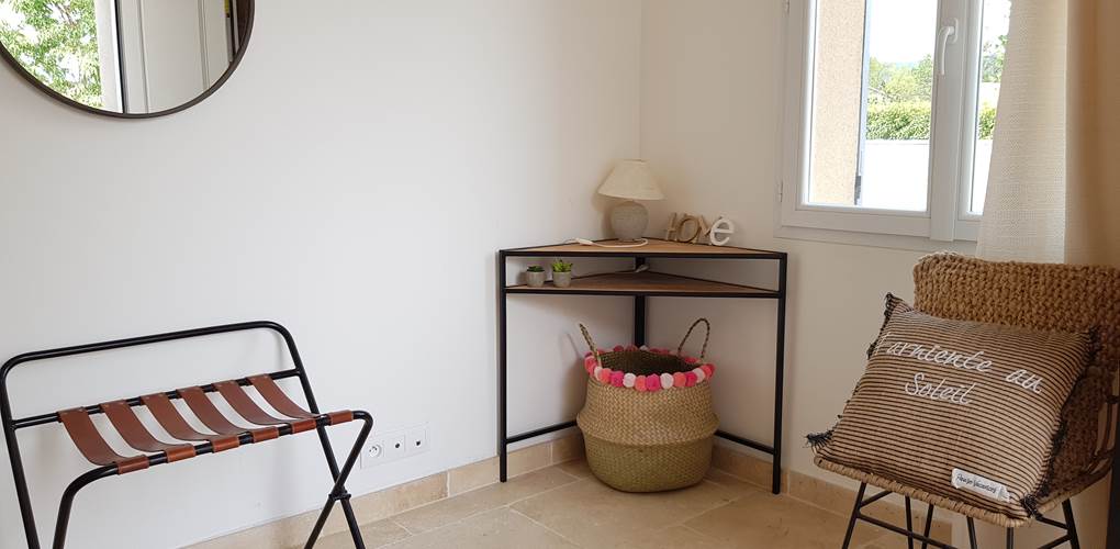 Chambre du gîte Moments intenses en Provence, villa Luberon Lub'heureux