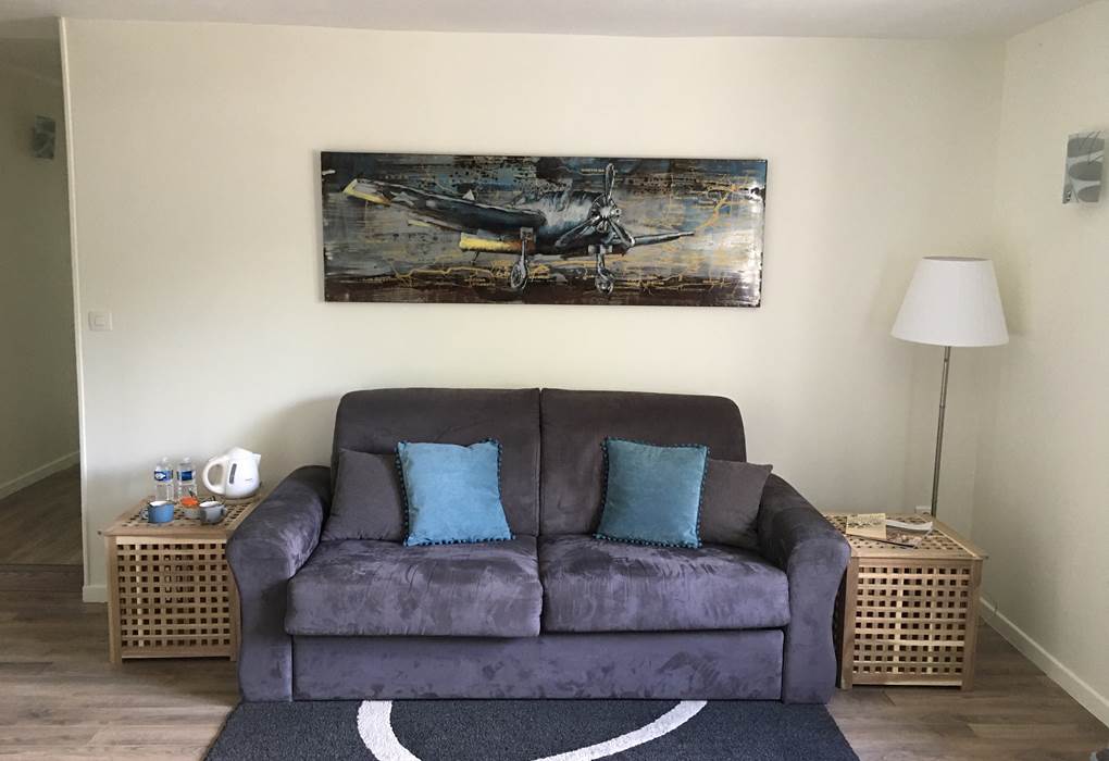 Papillon salon chambre hote montauban