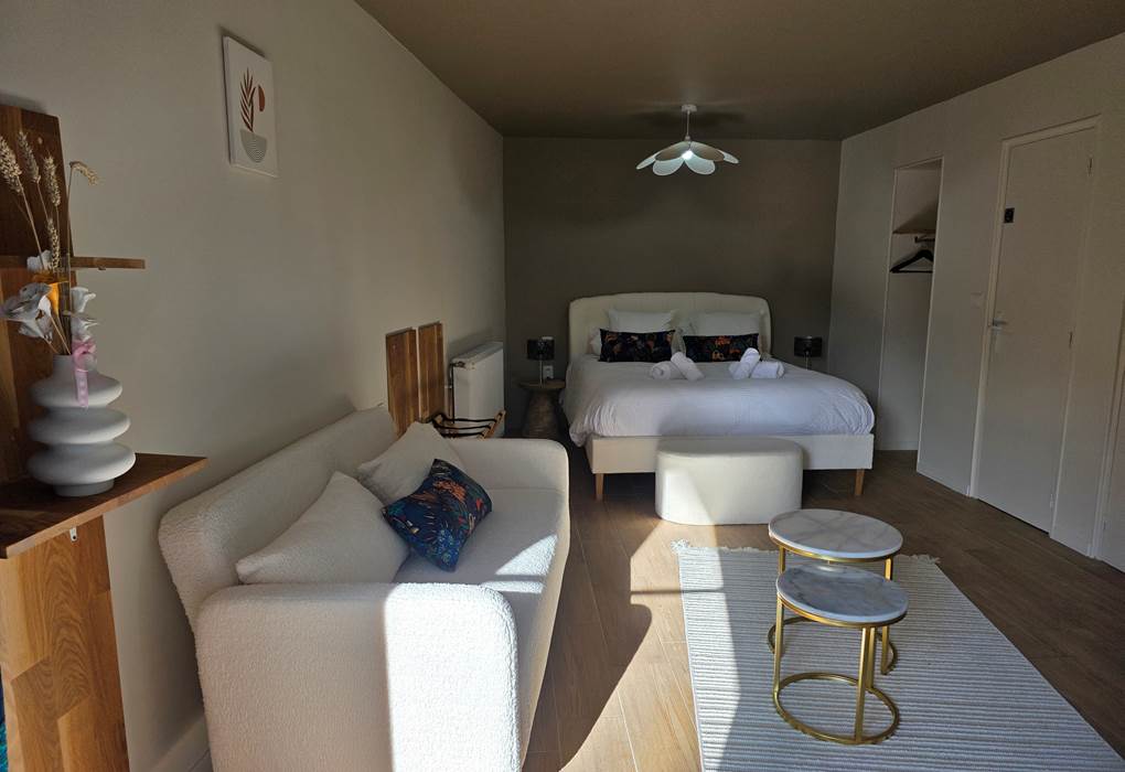 vue d'ensemble de la chambre