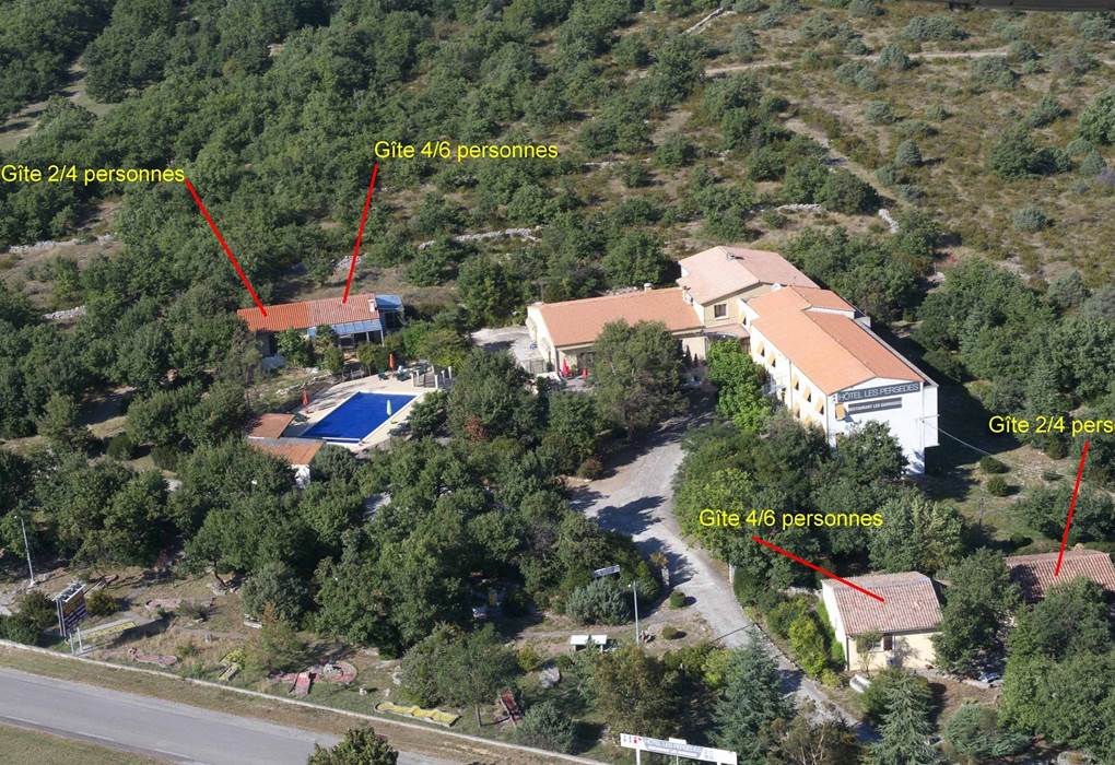 PHOTO AERIENNE EMPLACEMENT GITE