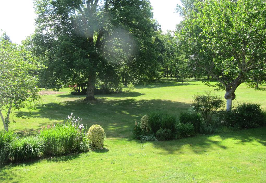 Vue fenêtre grande chambre