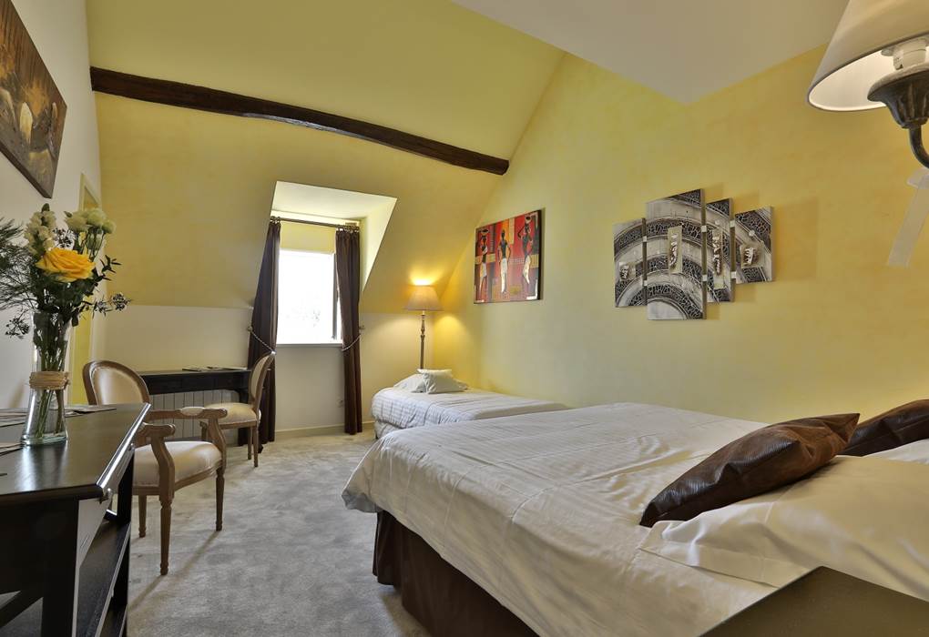 Chambre Marron château 9 de 2 à 4 couchages