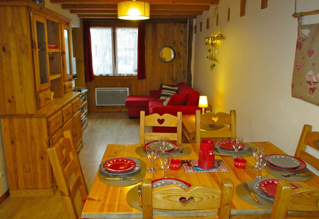 Coin cuisine avec Coin salon