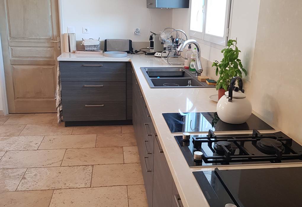 Cuisine du gite Moments merveilleux en Provence, villa Luberon Lub'heureux