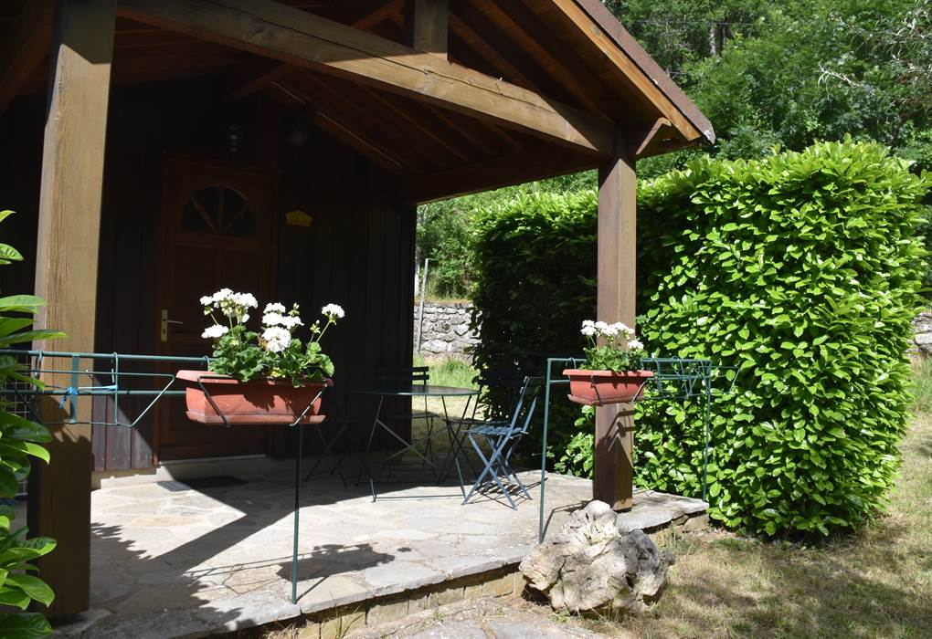 La terrasse extérieure