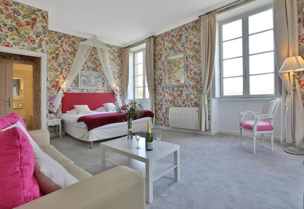 Chambre Perroquets château - chambre des mariés