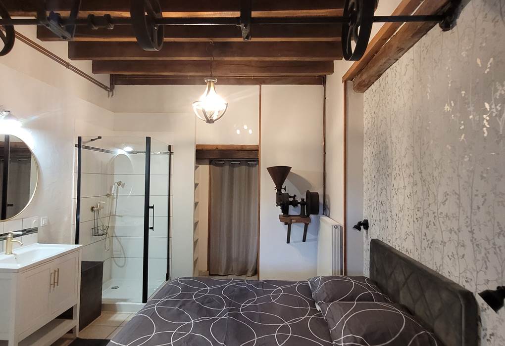 chambre parentale avec douche au rdc La musette
