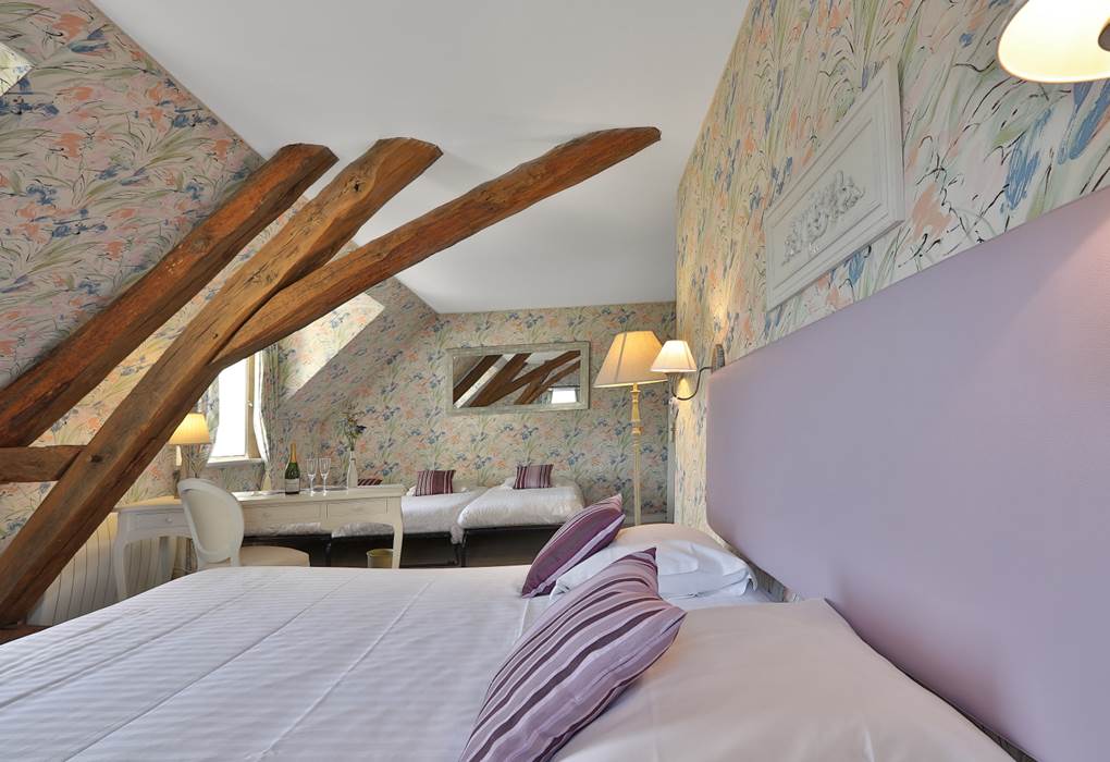 Chambre Parme château de 2 à 5 couchages