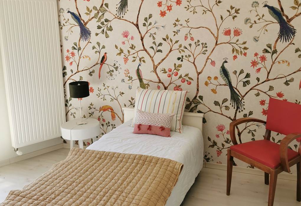 Chambre, lits jumeaux, vallée de la dordogne