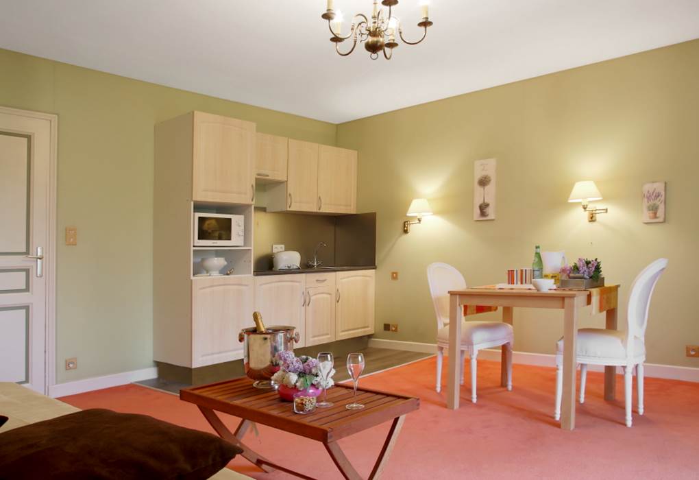 Gîte de charme Junior suite 35 - 36 séjour vue de Ch 35