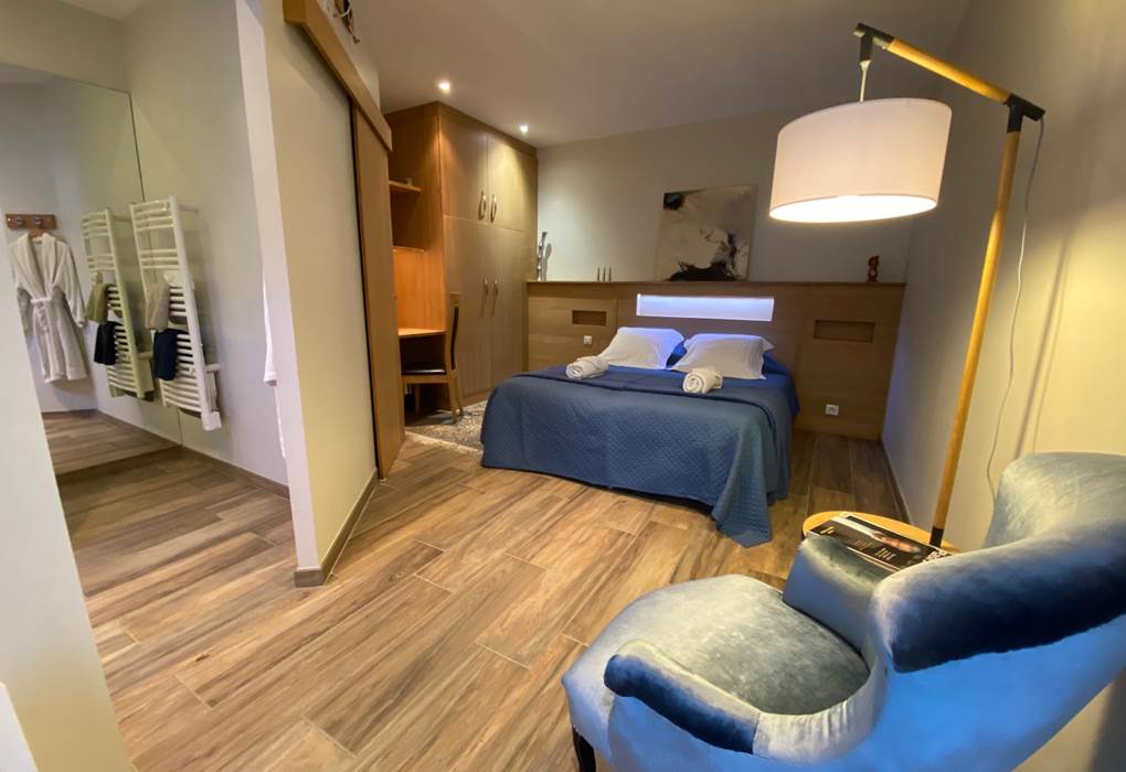 Suite parentale chambre chêne