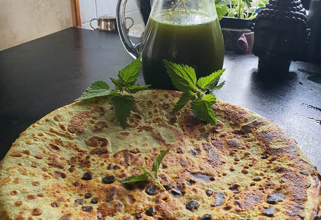 Commandez vos crêpes aux fleurs ou plantes de saison