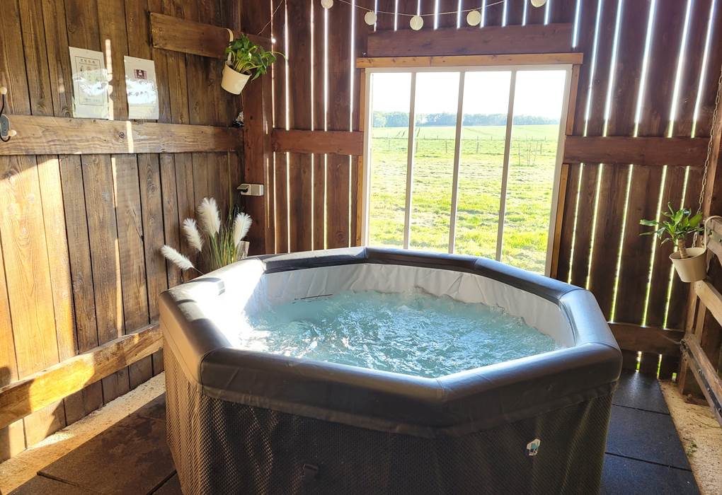 espace jacuzzi ancienne écurie