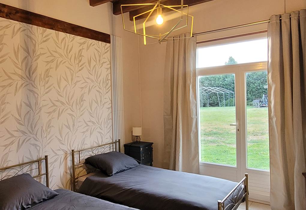 chambre double au rdc La musette