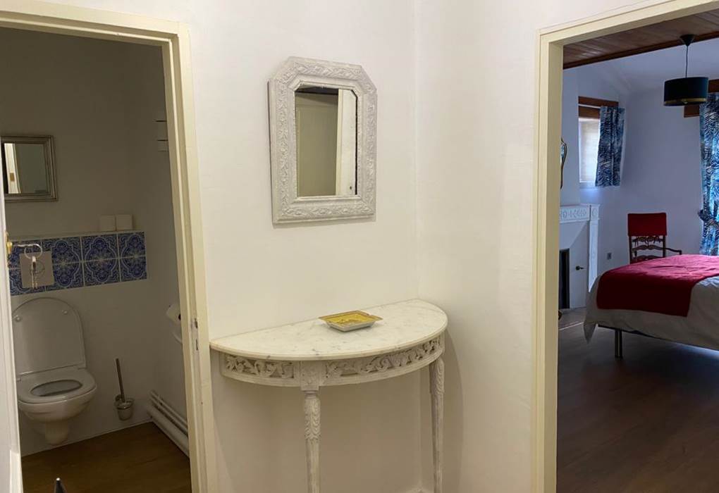 L'entree de la suite bleue