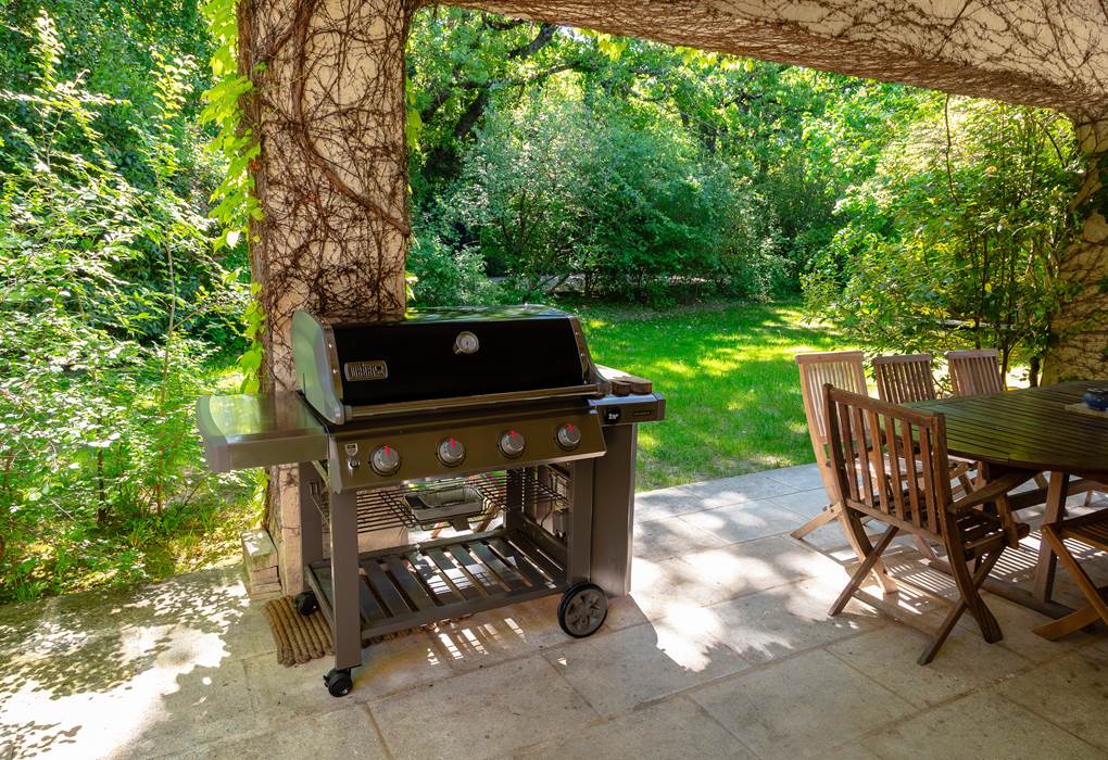 Barbecue WEBER avec plancha