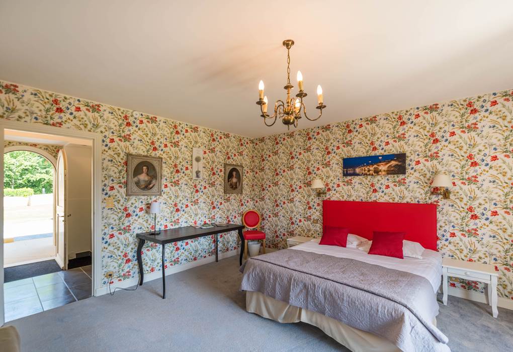 Chambre quadruple gentilhommière Coquelicot 26  Junior suite - PMR