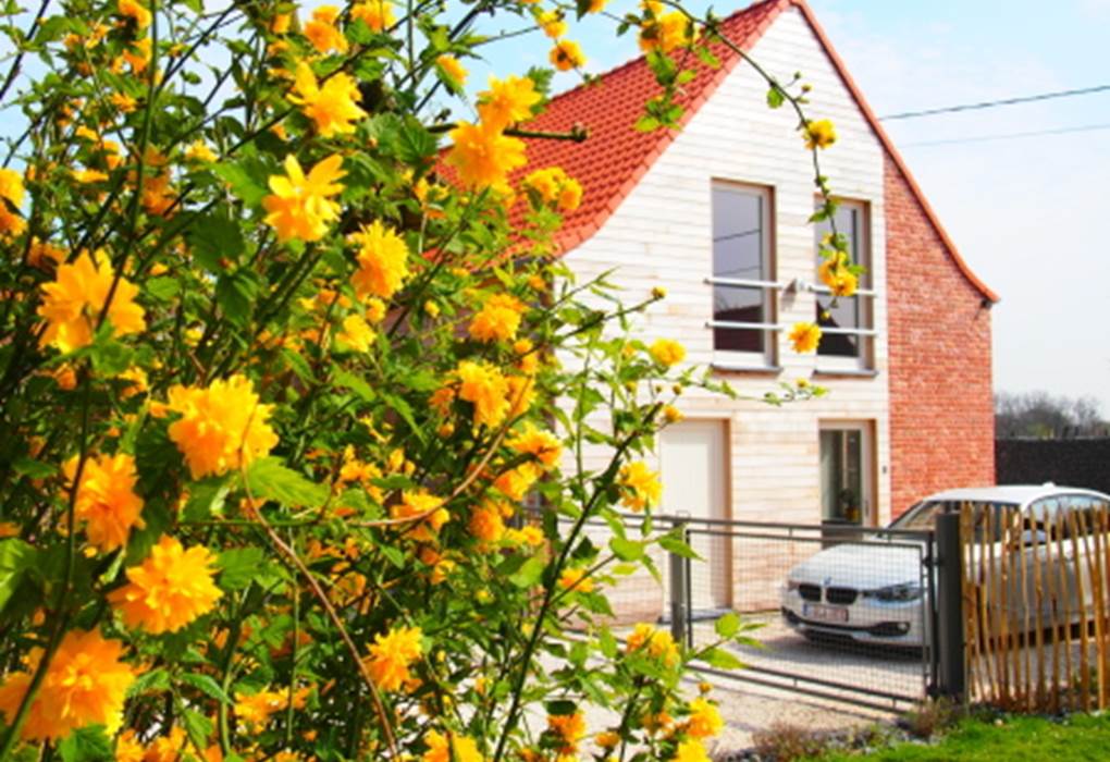 maison de vacance avec grand jardin