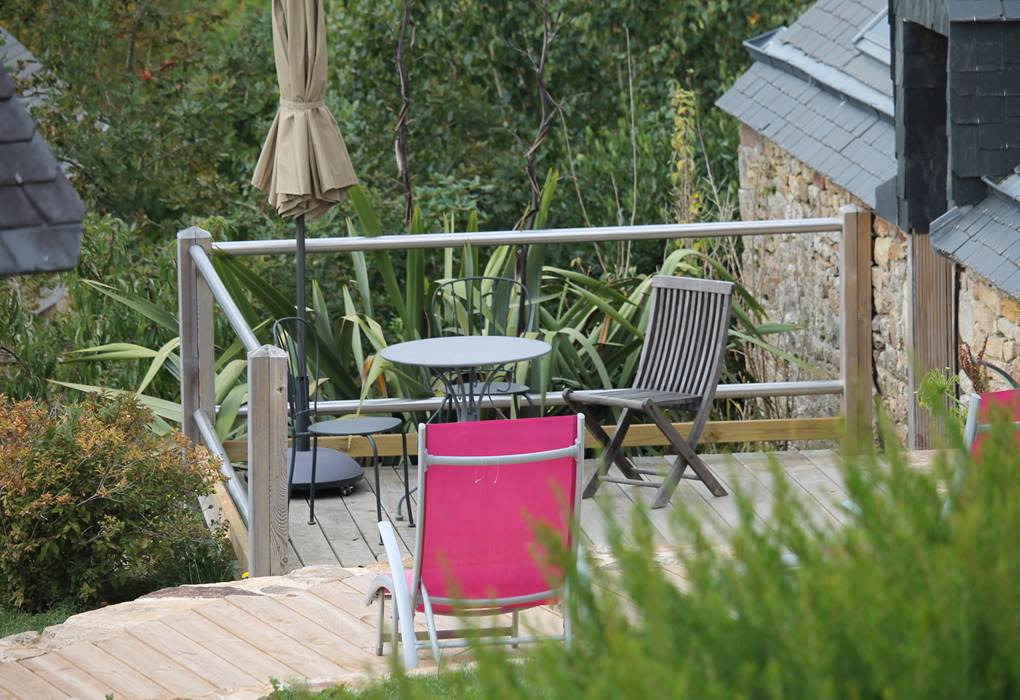 Un bain de nature tout autour, jusqu'à la mer.