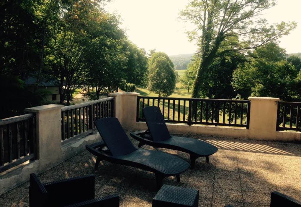 Gîte Junior Suite avec terrasse 29 - 30 vue piscine et prairie