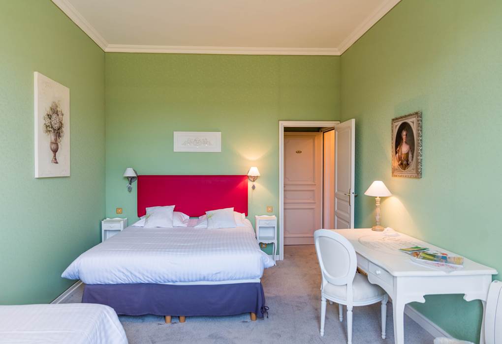 Chambre Verte Château double ou quadruple