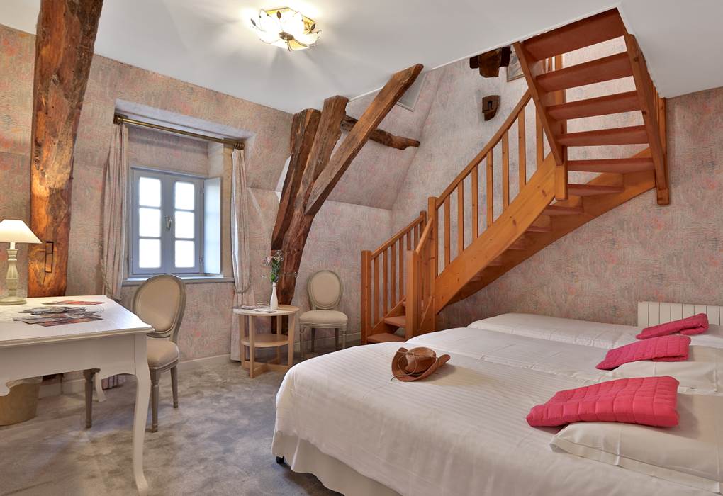 Chambre familiale suite mezzanine 16 bas avec 3 couchages