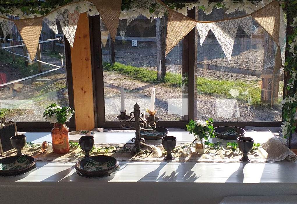 Auberge pour vos repas  avec notre  panier local ou notre petits déjeuners bio et fait maison