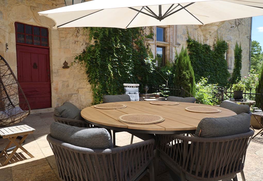 Chateau de Saint Chamarand - Exterieur, terasse et jardin (10)