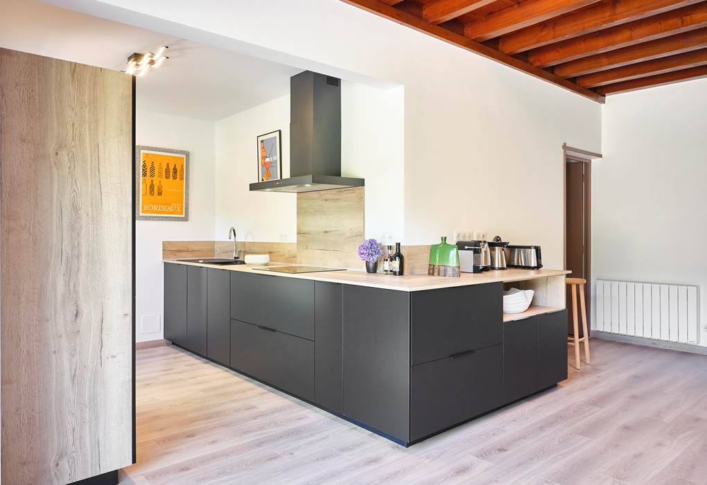 Cuisine toute équipée Gîte Grande Evasion