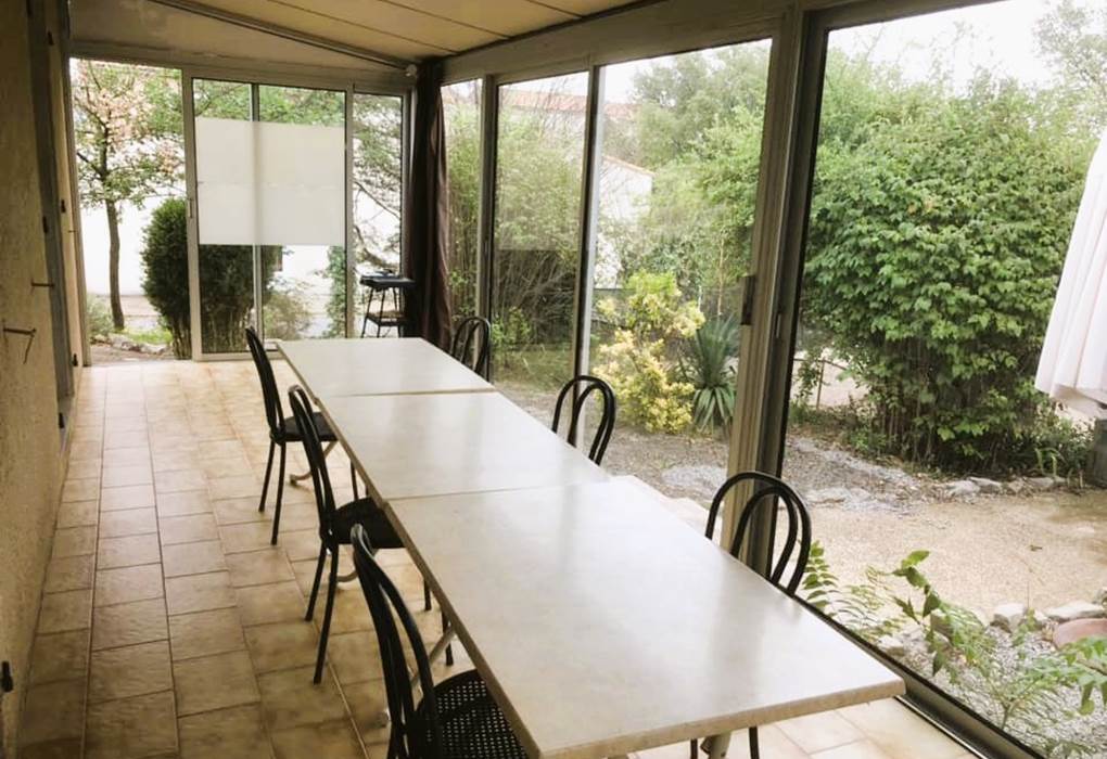 Gîte CARAÏBES véranda