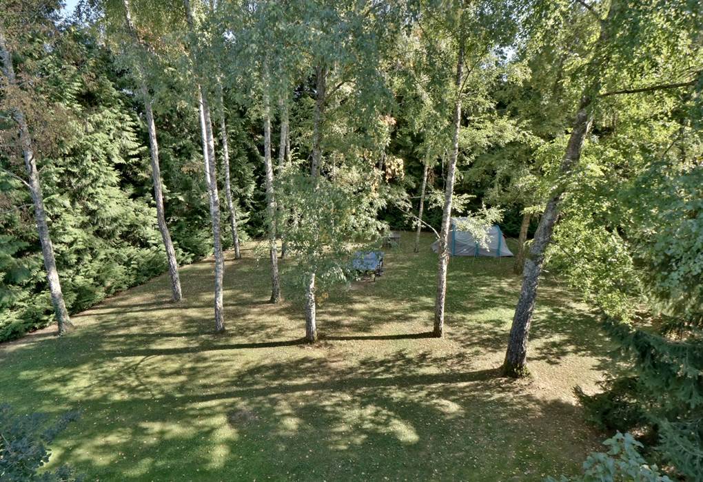 Vue de la chambre triple Confort Le Pas de l' Âne Saint Ondras