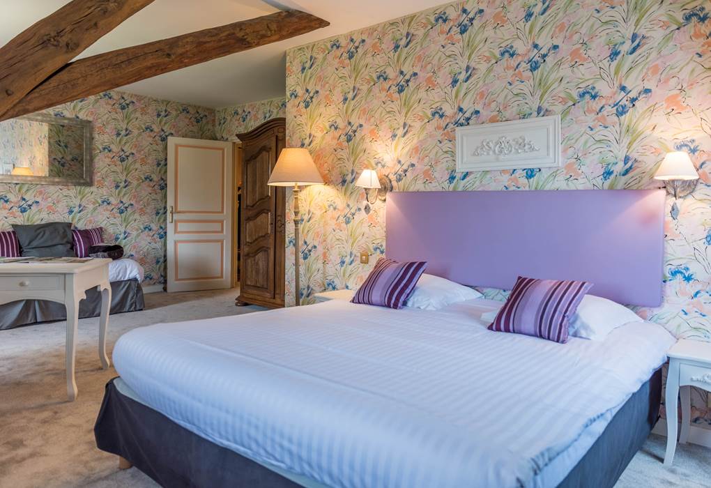 Chambre Parme château de 2 à 5 couchages