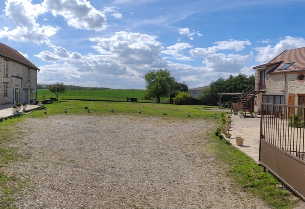Entrée principale des gîtes