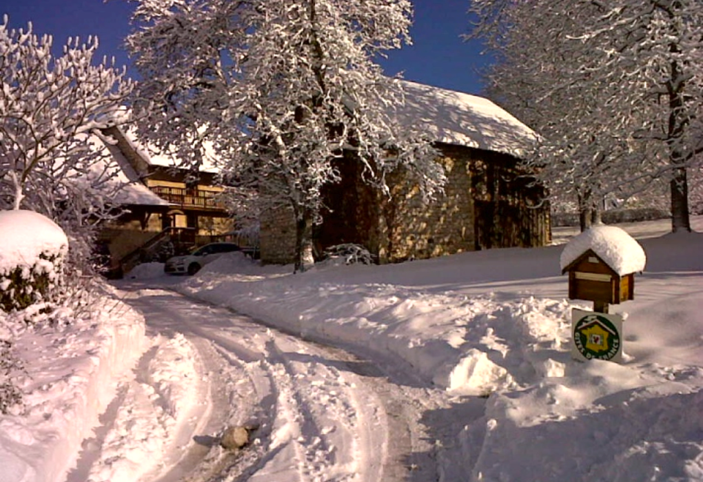La ferme en hiver