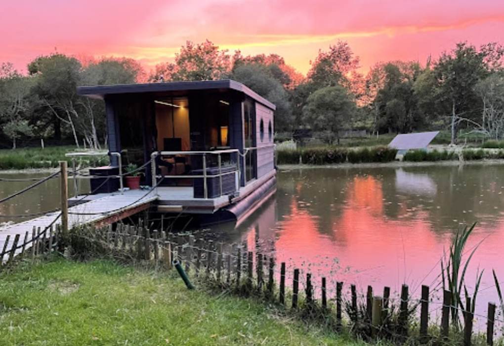 coucher de soleil ecolodge charles ashton