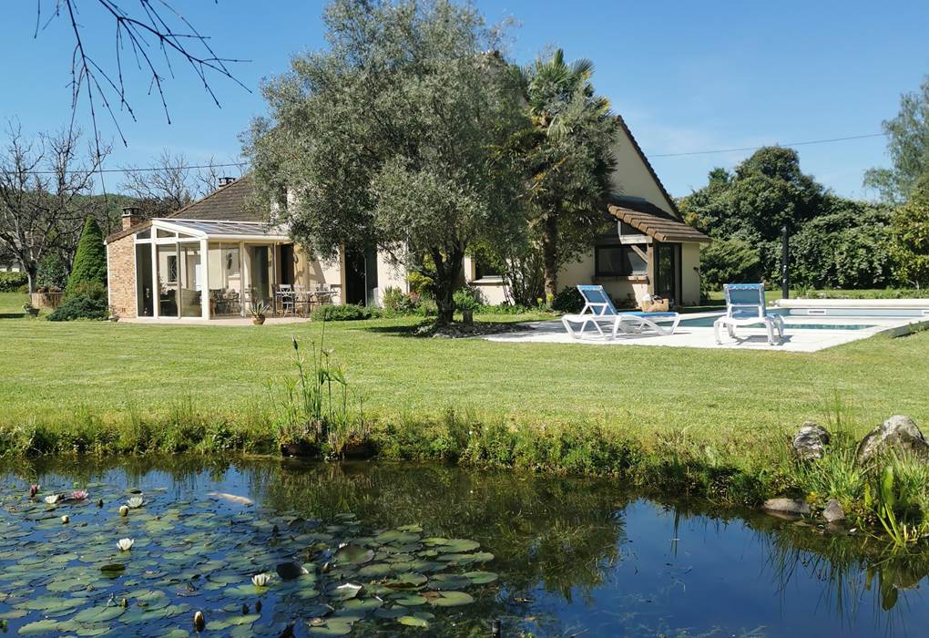 Gite avec piscine privé, Vallee de la Dordogne