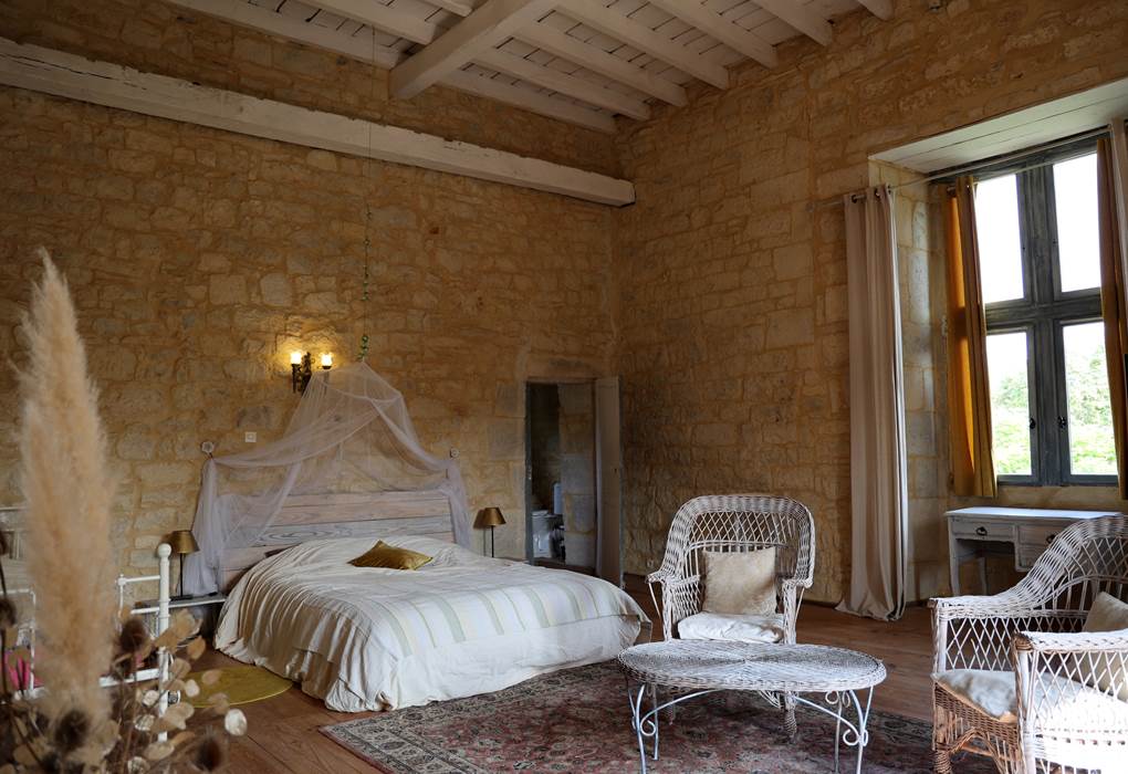 Chateau de Saint Chamarand, chambre du ROI, Aile Renaissance (4)