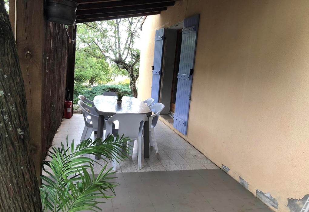Gîte LAVANDE terrasse couverte