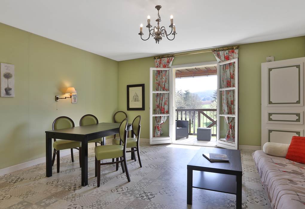 Gîte Junior Suite Gentilhommière 35-36 avec balcon au 1er étage - 2 à 6 personnes