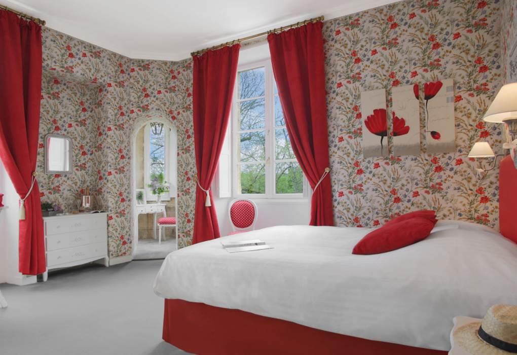 Chambres d'hôtes de charme Coquelicots vue de l'entrée
