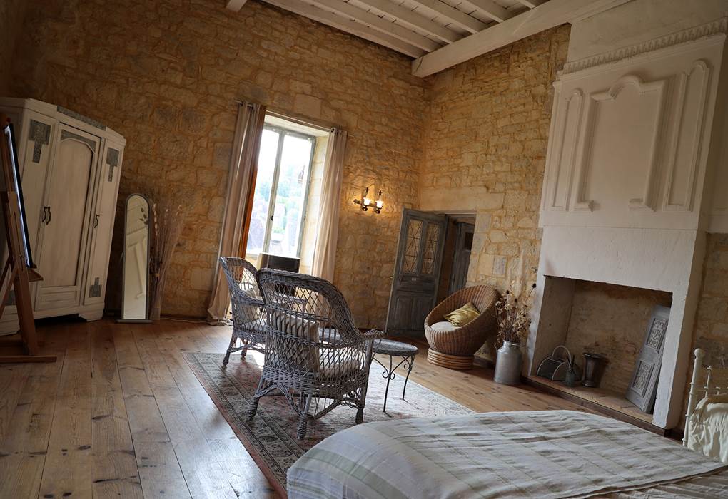 Chateau de Saint Chamarand, chambre du ROI, Aile Renaissance (3)